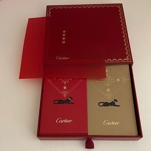 Cartier box with 50 envelops